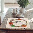 thumbnail image 4 of DFC Halloween Themed Linen Placemat For Dining Table Kitchen And Living Room Decorative Holiday Dinner Mat Heat, 4 of 6