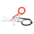 thumbnail image 2 of Folding Scissors Stainless Steel Clear Scale Wind Breaker Cutter Wrench Tool for Outdoor,Multi Function Folding Scissors with Safe Locking Mechanism and Stainless Steel Material, 2 of 8