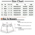 thumbnail image 4 of fatyb Women's Casual Shorts Smocked High Waist Wide Leg Shorts Ruffle Hem Loose Summer Beach Shorts, 4 of 5