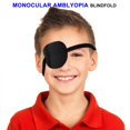 thumbnail image 5 of Antifaz para ambliopía para adultos y niños, parches para entrenamiento de estrabismo (negro), 5 of 5