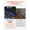 thumbnail image 5 of KFFKFF 330PCS Heat Shrink Butt Connectors, Waterproof Solder Seal Wire Connectors Kit, Electrical Terminals for Wiring, 4 Colors and Sizes 26-10 AWG, Suitable for Industrial, Marine, 5 of 9
