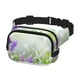 thumbnail image 2 of Disketp Purple Butterfly On Wild Riñonera de Doble Capa, Bolsa de Cintura Ajustable para Viajes, Correr y Senderismo, Riñonera Ligera para Hombre y Mujer, 2 of 9