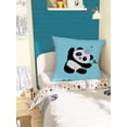 thumbnail image 2 of Awkward Styles Nursery Decorative Pillow Covers Pandicorn Throw Cushion Case, 2 of 2