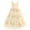 Light Apricot Floral, variant on Cyninesm Flower Girl Dresses for Wedding Spaghetti Strap Tulle Princess Pageant Birthday Party Gown