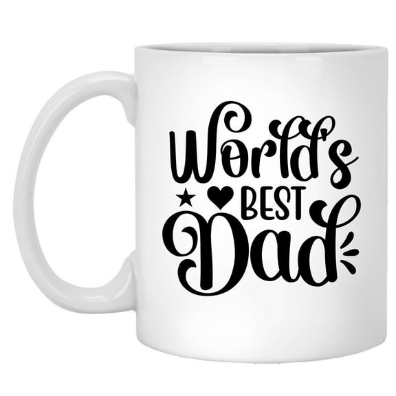 World's Best Dad Mug - Funny Father's Day Gift
