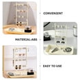thumbnail image 5 of Raindrops  Necklace Holder Stand Bracelet Holders Earring Mounted Beige, 5 of 8