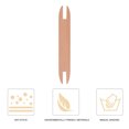 thumbnail image 2 of Wooden Weaving Shuttle Set - 4Pcs DIY Sweater Cross Stitch Kits Hand Tools, 2 of 6
