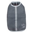 thumbnail image 1 of Zack &amp; Zoey Polyester Nor Easter Dog Blanket Coat - Large, Silver, 1 of 1