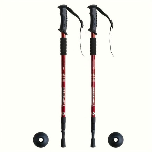 DreamFair 2 Pack Hiking Trekking Poles,Lightweight Walking Stick,Collapsible Hiking poles,Trekking Poles for Seniors