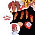 thumbnail image 4 of FELTECHELECTR 1 bolsa de 2 cajas de órganos humanos aterradores de Halloween con sangre (colores surtidos), 4 of 4