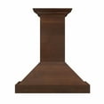 thumbnail image 2 of ZLINE 48 in. Wooden Wall Mount Range Hood in Walnut - Includes Motor, 2 of 2