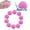 Pink, variant on Reusable Water Baloons,Reusable Water Balls,Soft Cotton Outdoor Water Toys,Summer Pool,Beach & Backyard Games,Eco-Friendly Alternative to Water Balloons(Pink 10pcs 2in)from ANMUYUM