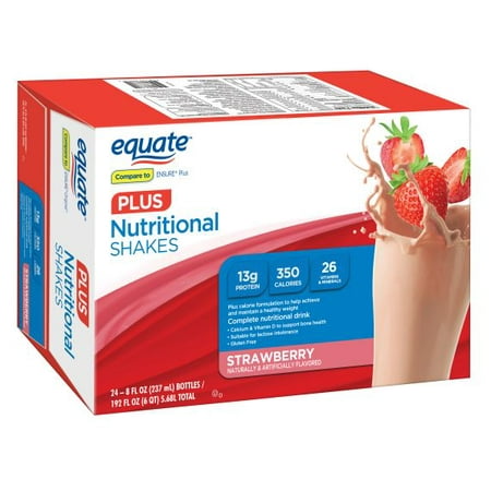 equate nutritional strawberry drink plus 24pk dialog displays option button additional opens zoom