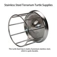 thumbnail image 3 of kurtrusly Mangeoire pour Tortue Plat Distributeur de Nourriture Bassin Plateau Fournitures pour Tortue, 3 of 6