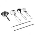 thumbnail image 1 of 2x Juguetes de Cocina de 5 Piezas para La Cocina Infantil, Juego de Utensilios de Acero Inoxidable B 2 piezas, 1 of 8