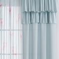 thumbnail image 5 of Simply Shabby Chic Ruffled Floral Belle Hydrangea Window Curtain Panels and Sheers, Set of 4, 50 x 84, 5 of 6