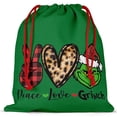 thumbnail image 1 of Bolsa de regalo para fiesta de Navidad decoraciones para fiesta en casa con tema de Festival de gran capacidad, 1 of 6