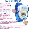 thumbnail image 5 of Potty Time Watch Toddler Toilet Training Aid Reminder Timer & Battery Kit ~ Blue, 5 of 6