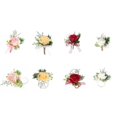 thumbnail image 4 of Fuerza Novia Muñeca Flor Hermosa Rama Dama De Honor Mujeres Pin Pulsera Hombres Vestido De Accesorio Calla Collar Aguja Perla Corsage, 4 of 4