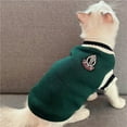 thumbnail image 6 of College Style Pet Dog Sweater Winter Warm Dog Clothes for Small Medium Dogs Puppy Cat Vest Chihuahua French Bulldog Yorks Coat (Grey,XL), 6 of 7