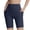 Blue, variant on AHTJRT Biker Shorts for Women High Waist Yoga Workout Shorts Tummy Control Buttery Soft Stretchable Capri Leggings with Pockets Pink S