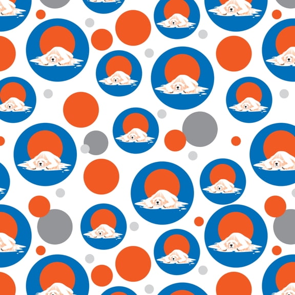 Global Warming Polar Bear Melting Premium Gift Wrap Wrapping Paper Roll