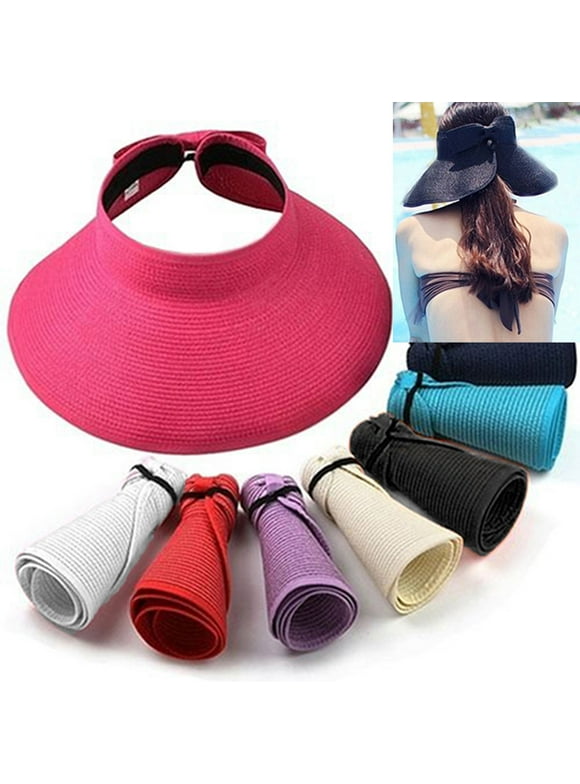 Womens Sun Visor Wide Brim