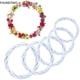 thumbnail image 2 of White Garland Wicker Round Design Christmas Tree Rattan Wreath Ornament Vine Ring Decoration Home Party Hanging Flower Craft, 2 of 5