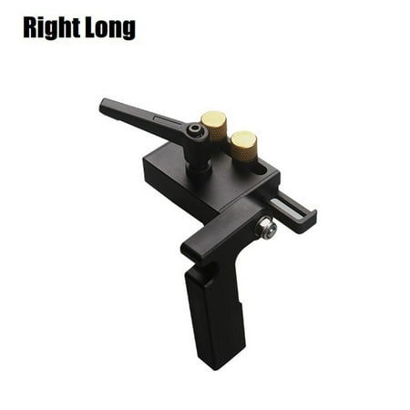 

RAINB Miter Track Stop Track Limit For T-Slot T-Tracks Stop Chute Limiter Woodworking Right Long