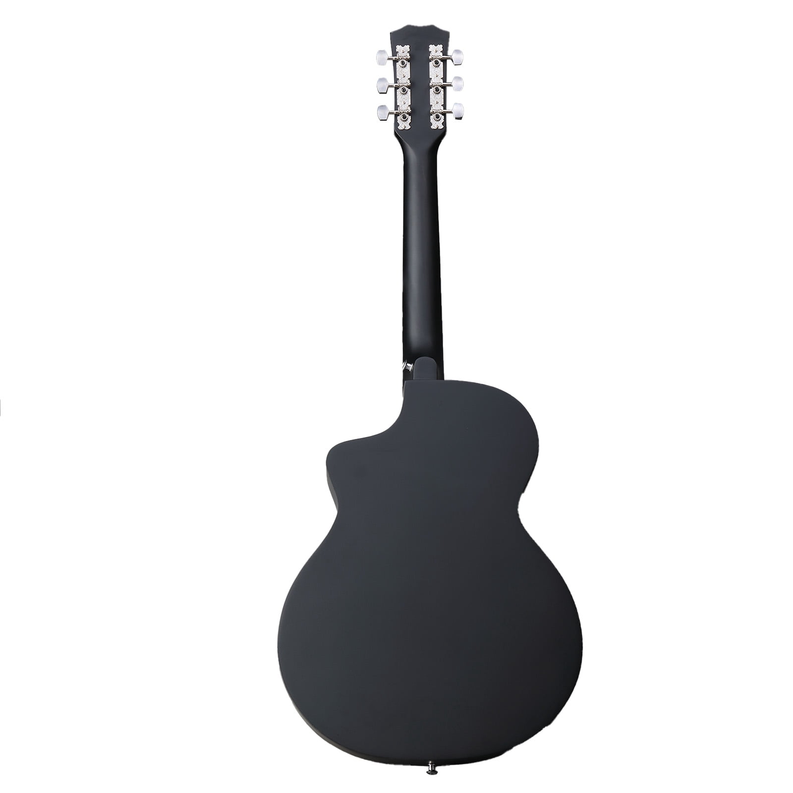 38-Inch Acoustic Guitar, JF Folk Body, Basswood, 6 Steel Strings, Beginner Starter Kit with Gig Bag, Strap, Picks, Capo and Tuner