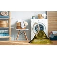 thumbnail image 2 of Ahgly Company Tapis de Zone Carré Caramel Brun Transitionnel Lavable en Machine, 6 Pieds Carré, 2 of 7