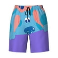 thumbnail image 4 of Blue'S Clues Mens Swim Trunks Quick Dry Board Shorts with Mesh Lining, Hawaii Beach Shorts Swimwear Bathing Suits, 4 of 6