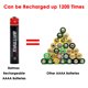 thumbnail image 5 of Batmax 4 pilas recargables AAAA Ni-MH + cargador USB dual LED con puerto tipo C para l&aacute;piz &oacute;ptico activo y m&aacute;s; A, AA, AAA, AAAA, AAAA, AAAA, N tama&ntilde;o, C ba, 5 of 8