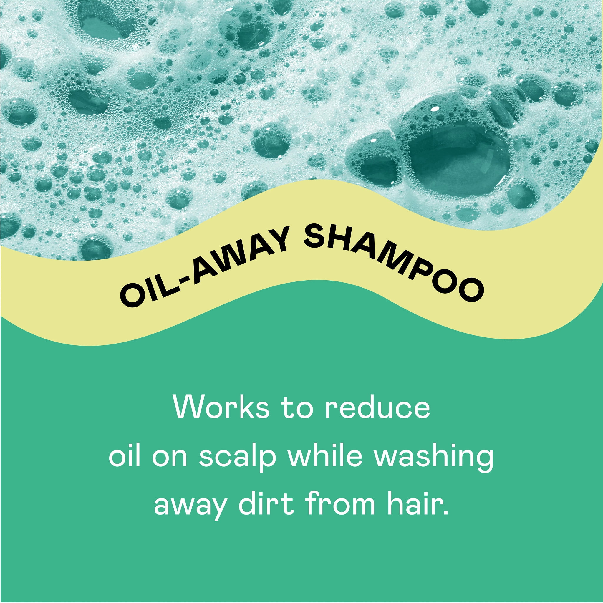 Headquarters Oil-Away Shampoo for Oily Scalp and Hair, 12 fl oz