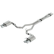 Borla 140743 ATAK Cat-Back Exhaust System Fits 18 Mustang Fits select: 2018-2022 FORD MUSTANG