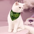 thumbnail image 3 of St Patricks DayDog Bandanas 2 Packs Adjustable Dog Bibs for Medium Large Dog Girls, 3 of 6