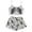 2Grey, variant on Xijirk Women Halloween Pajama Set Spaghetti Strap Crop Top with Shorts Skeleton Hand Print Loungewear for Sleepwear and Holiday Party,White,3XL