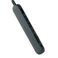 thumbnail image 6 of onn 7-in-1 USB C Hub with 4K HDMI, 100W PD Charging, 3 USB Ports, SD/TF Card Readers, 6 of 9