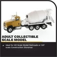 thumbnail image 3 of Diecast Masters 1:87 Caterpillar CT681 Concrete Mixer, HO Scale Series Cat Trucks & Construction Equipment | 1:87 Scale Model Diecast Collectible Model 85512, 3 of 8