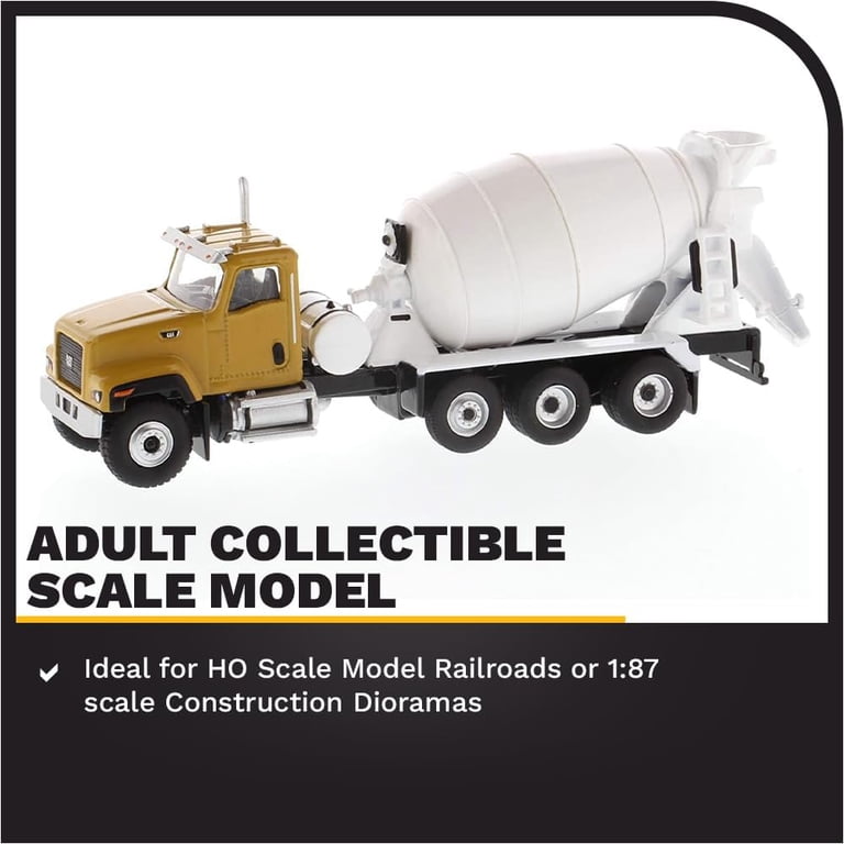 Diecast Masters 1:87 Caterpillar CT681 Concrete Mixer HO Scale