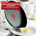 thumbnail image 4 of T-fal Easy Care Nonstick Cookware, Fry Pan, 10.5 inch, Grey, B2910562, 4 of 11