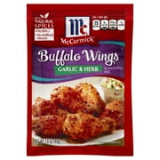 McCormick Garlic & Herb Buffalo Wings Seasoning Mix, 1.6 oz