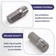 thumbnail image 5 of Juego de 7 Puntas de Destornillador de 1/2" y 3/8" (10 mm) para Destornilladores Estriados Torx Hexagonales RIBE L30 mm S2 0414 (2024), 5 of 8