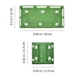 thumbnail image 2 of TABLETREANDS 4Ud Bandejas De Flor Succión Para Con Material Resistente Verde Para De Boda, 2 of 5