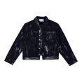 thumbnail image 4 of Men's Denim Jackets Lapel Button Down Outdoor Casual Long Sleeved Coat Soft Stretch Jean Jacket, 4 of 4
