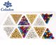 thumbnail image 4 of Cascabeles de hierro de 6/8/10/12/14mm, cuentas de campana de oro y plata, decoraciones navideñas para el hogar, accesorios de manualidades DIY, 4 of 4