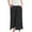 Black, variant on yunLXC Clearance Women's Pants Skirt Pants Women's Summer 2025 Waist Slimming A Line Skirt Casual Small And Fashionable Wide Leg Pants women's casual pants with pockets elastic waist Beige L