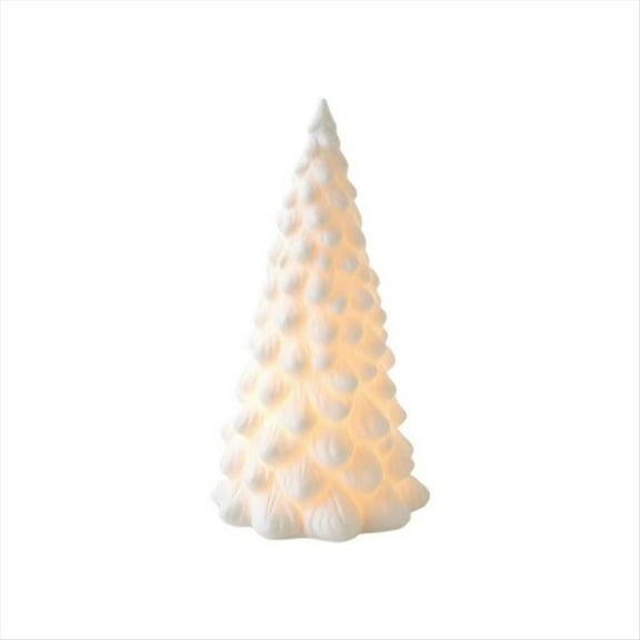 Rollbacks & More Light Up Ceramic Christmas Tree Trees with Lights Artificial Table Top Decorations Ornament