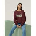 thumbnail image 2 of Duck Family Sweatshirt Women -Alexander Wilson Designs, Female x-Large, 2 of 4