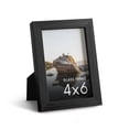 thumbnail image 1 of Marco de Fotos HAUS AND HUES 4x6 de Madera de Roble Negro, 1 of 8